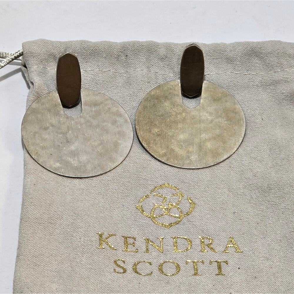 Kendra Scott Didi Dove‎ Plated Dangle Earrings